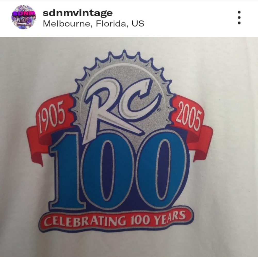 2005 RC Cola 100 year anniversary Tee